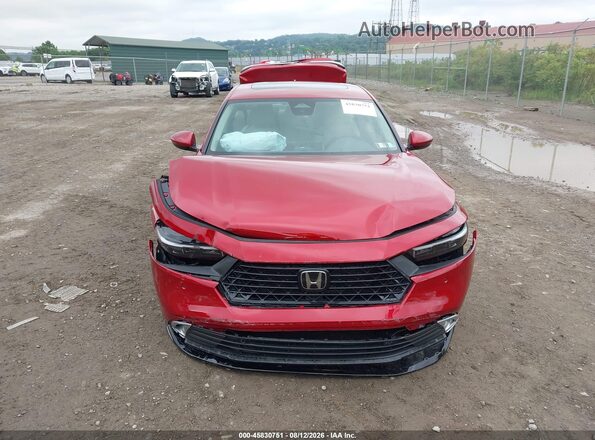1HGCY2F86SA064718 2025 HONDA ACCORD Красный Вид задней части салона