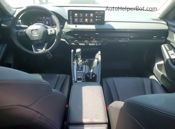 1HGCY2F86TA021272 2026 HONDA ACCORD Синий Вид панели приборов