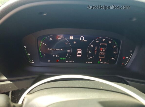1HGCY2F86TA021272 2026 HONDA ACCORD Синий Вид щитка приборов