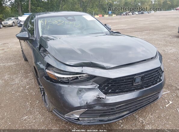 1HGCY2F87PA030813 2023 HONDA ACCORD Gray Դիմացի տեսք