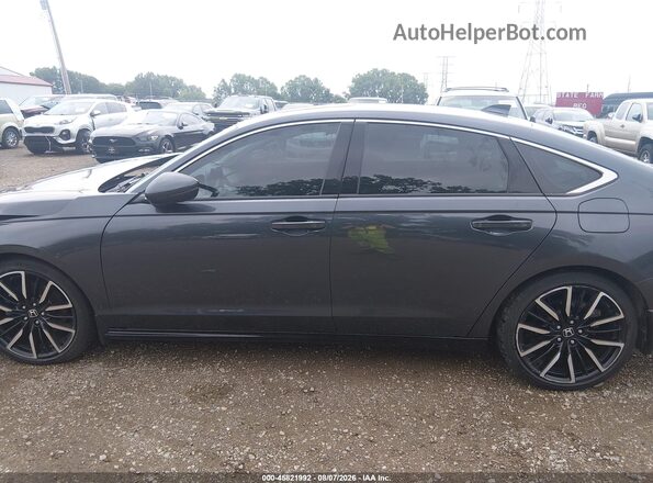 1HGCY2F87PA030813 2023 HONDA ACCORD Gray Սալոնի 360 աստիճան տեսք