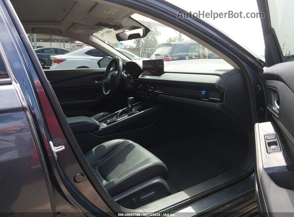 1HGCY2F87PA040791 2023 HONDA ACCORD Gray Вид салону спереду