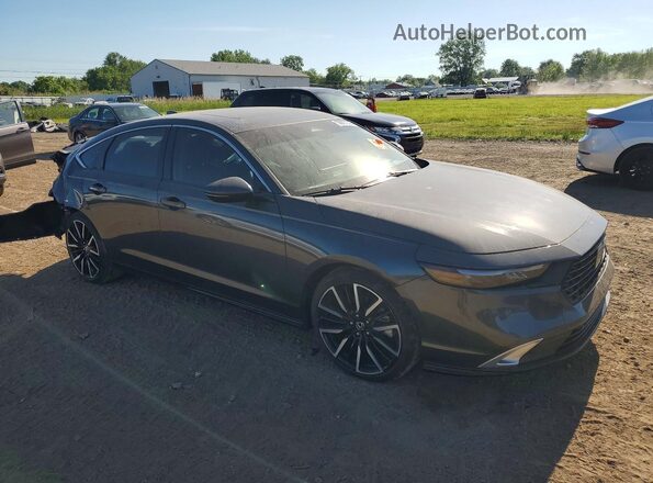 1HGCY2F87PA063410 2023 HONDA ACCORD Gray წინა მარჯვენა