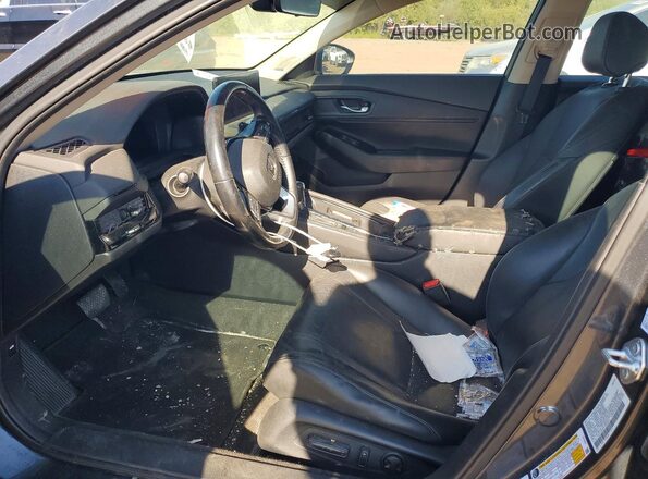 1HGCY2F87PA063410 2023 HONDA ACCORD Gray წინა სალონის ხედი