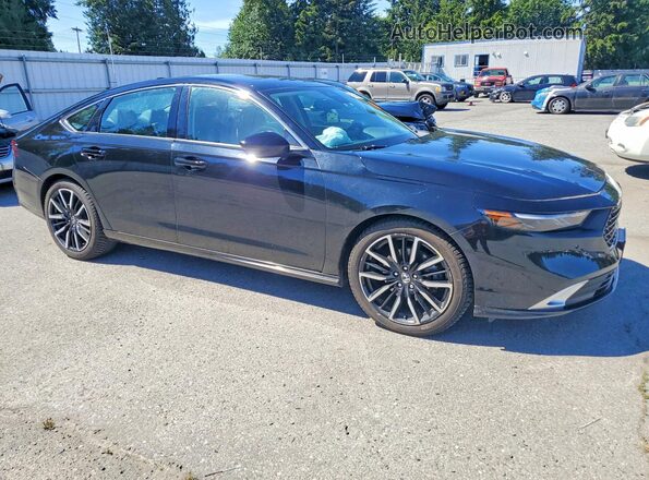 1HGCY2F87RA039398 2024 HONDA ACCORD Black წინა მარჯვენა