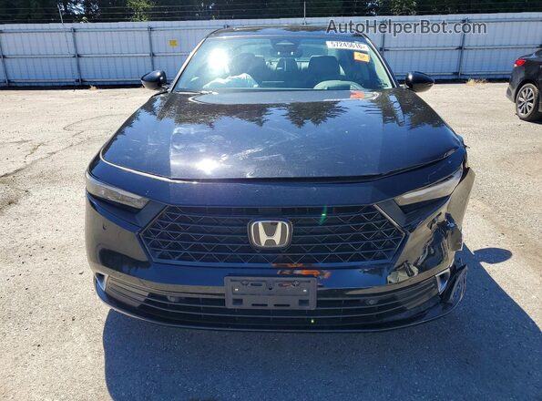 1HGCY2F87RA039398 2024 HONDA ACCORD Black წინა ხედი
