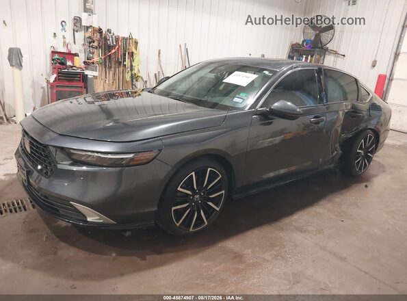 1HGCY2F87RA089184 2024 HONDA ACCORD Gray Przód lewy