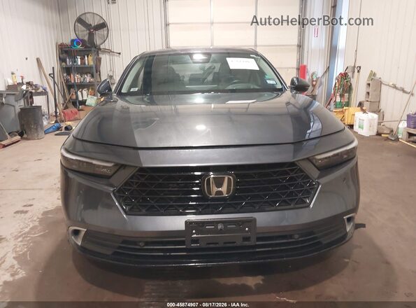 1HGCY2F87RA089184 2024 HONDA ACCORD Gray Widok zestawu wskaźników