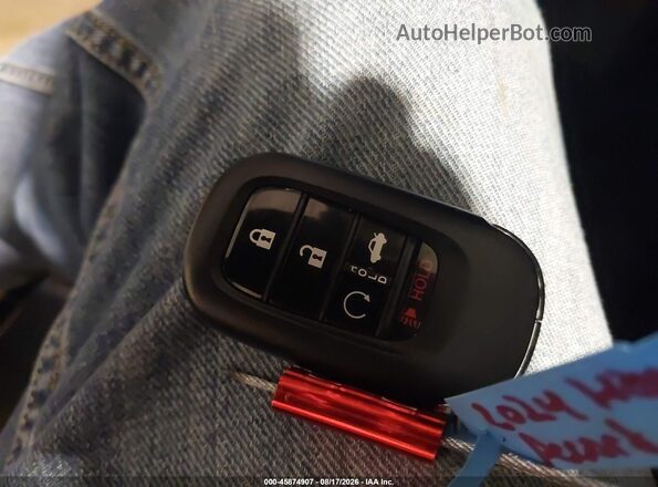 1HGCY2F87RA089184 2024 HONDA ACCORD Gray Widok deski rozdzielczej