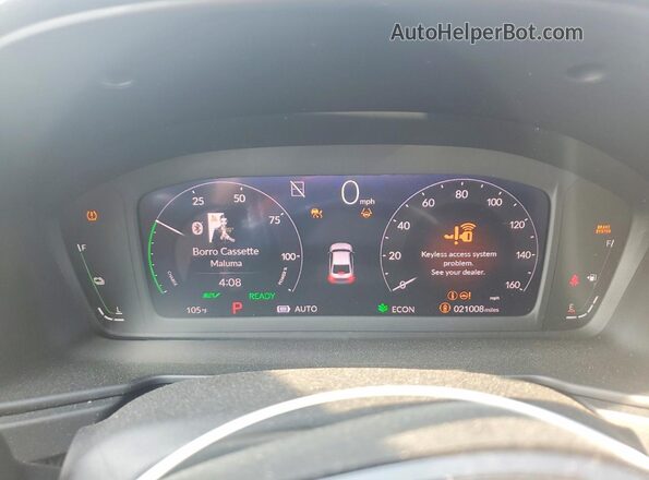 1HGCY2F87SA066137 2025 HONDA ACCORD Gray ხელსაწყოთა პანელის ხედი
