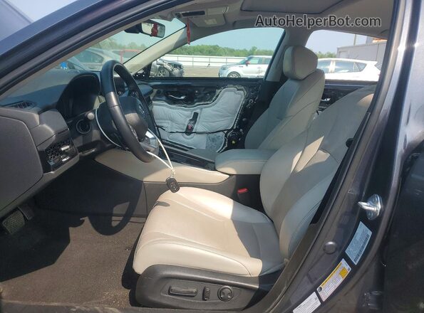 1HGCY2F87SA066137 2025 HONDA ACCORD Gray წინა სალონის ხედი