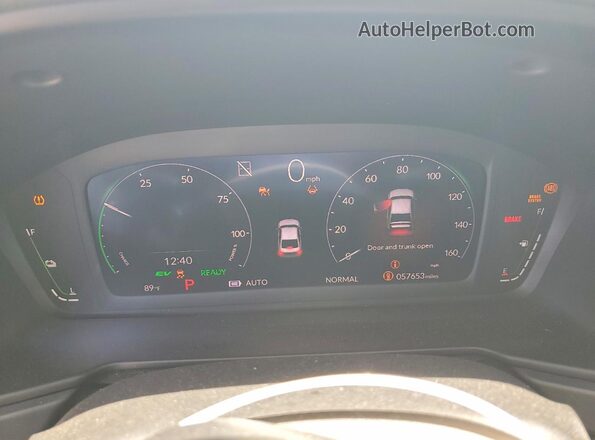 1HGCY2F88RA015692 2024 HONDA ACCORD White Սարքավորումների վահանակի տեսք