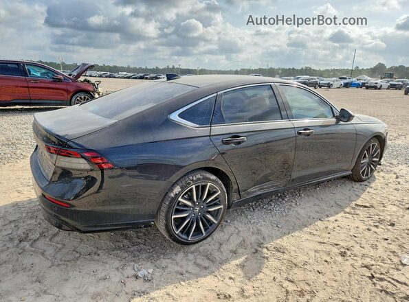 1HGCY2F88SA097896 2025 HONDA ACCORD Black უკანა მარჯვენა