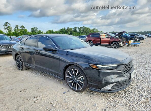1HGCY2F88SA097896 2025 HONDA ACCORD Black წინა მარჯვენა