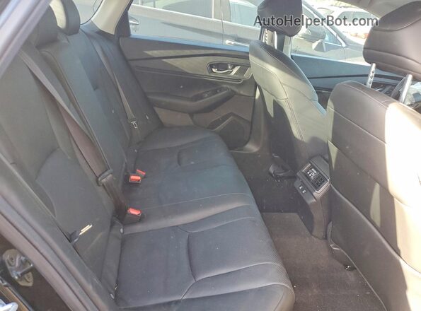 1HGCY2F88SA097896 2025 HONDA ACCORD Black უკანა სავარძლების ხედი