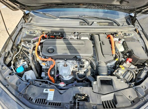 1HGCY2F88SA097896 2025 HONDA ACCORD Black უკანა სალონის ხედი