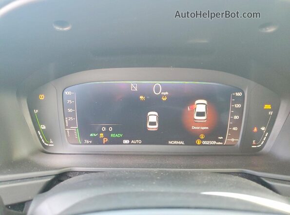 1HGCY2F88TA020270 2026 HONDA ACCORD Gray Вид щитка приладів