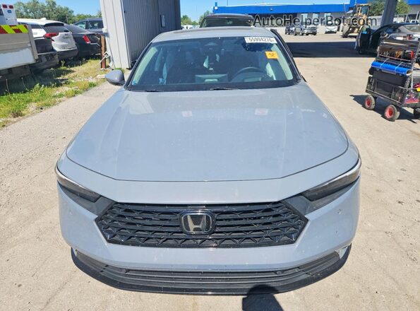 1HGCY2F89PA006934 2023 HONDA ACCORD Gray Widok z przodu