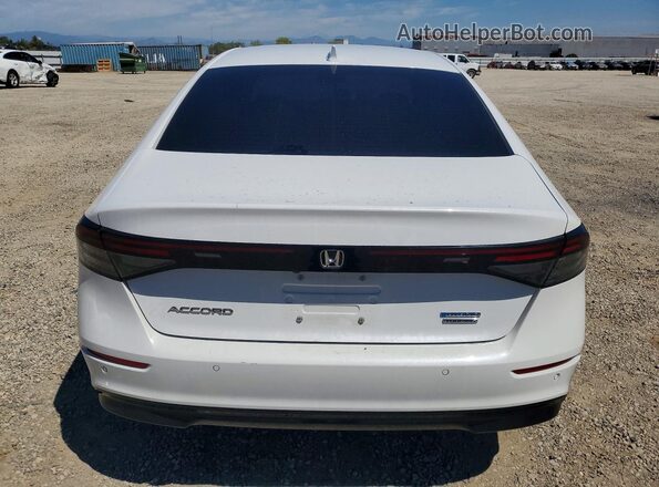 1HGCY2F89PA009610 2023 HONDA ACCORD White Հետևի տեսք