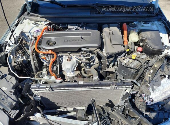 1HGCY2F89RA040410 2024 HONDA ACCORD White Widok wnętrza z tyłu