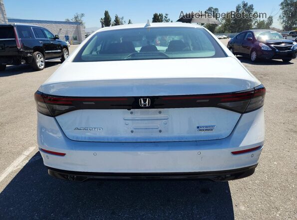 1HGCY2F89RA040410 2024 HONDA ACCORD White Widok z tyłu