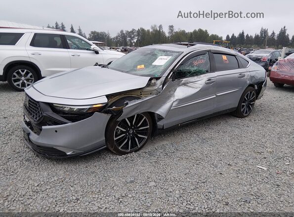 1HGCY2F89SA020843 2025 HONDA ACCORD Silver Vista tres cuartos delantera izquierda