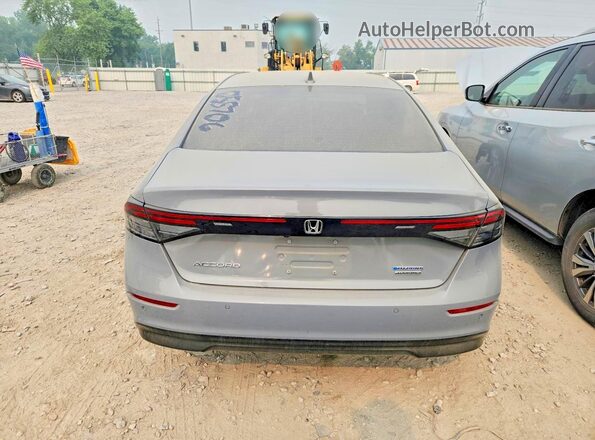 1HGCY2F89SA055706 2025 HONDA ACCORD Gray Rear view