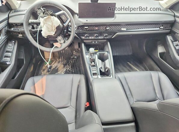 1HGCY2F89SA055706 2025 HONDA ACCORD Gray Dashboard view
