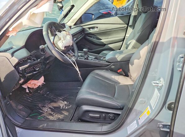 1HGCY2F89SA055706 2025 HONDA ACCORD Gray Front interior view