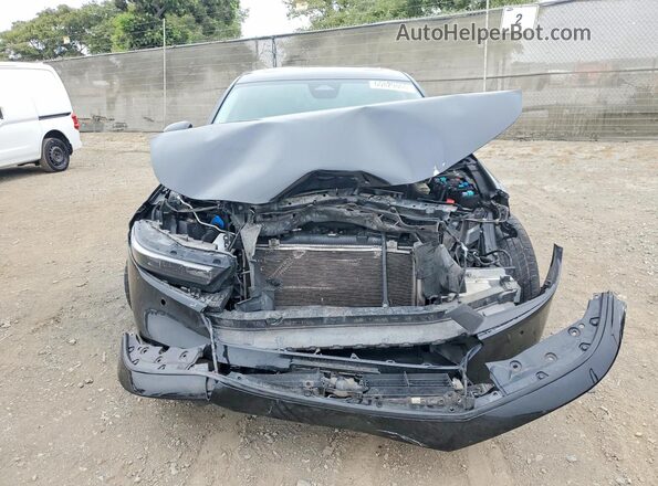 1HGCY2F8XPA045144 2023 HONDA ACCORD Black წინა ხედი