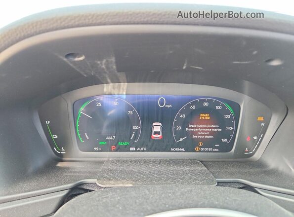 1HGCY2F8XSA048215 2025 HONDA ACCORD Blue Սարքավորումների վահանակի տեսք