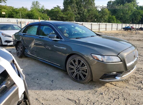 1LN6L9RP1H5607413 2017 LINCOLN CONTINENTA Green Przód prawy