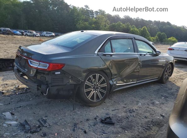 1LN6L9RP1H5607413 2017 LINCOLN CONTINENTA Green Tył prawy