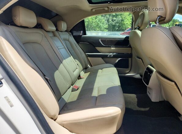 1LN6L9SK3J5617199 2018 LINCOLN CONTINENTA White უკანა სავარძლების ხედი