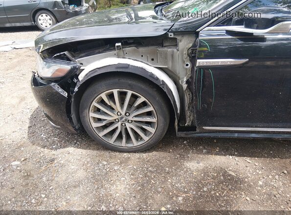 1LN6L9SK8H5624403 2017 LINCOLN CONTINENTA Black Դիմացի տեսք