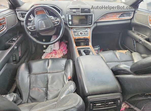 1LN6L9SP0H5631535 2017 LINCOLN CONTINENTA Silver Вид панелі приладів
