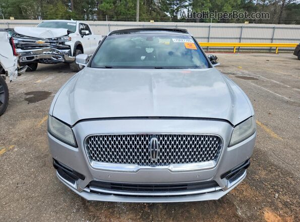 1LN6L9SP0H5631535 2017 LINCOLN CONTINENTA Silver Вид спереду