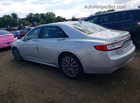 1LN6L9SP8J5606159 2018 LINCOLN CONTINENTA Silver Tył lewy