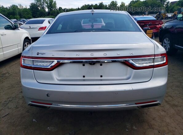 1LN6L9SP8J5606159 2018 LINCOLN CONTINENTA Silver Widok z tyłu