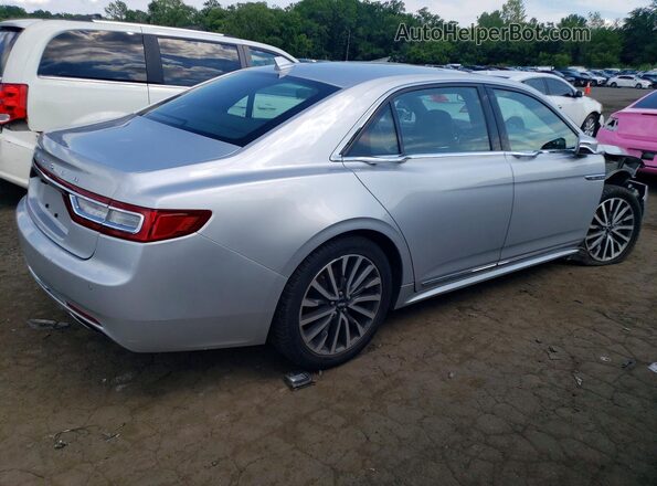 1LN6L9SP8J5606159 2018 LINCOLN CONTINENTA Silver Tył prawy