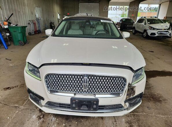 1LN6L9TK4K5613002 2019 LINCOLN CONTINENTA White წინა ხედი