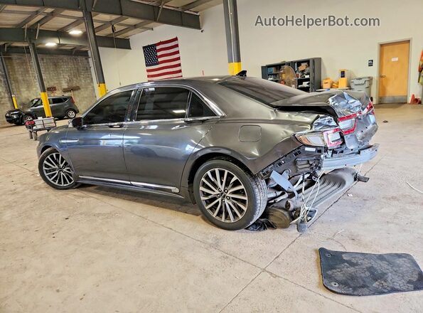 1LN6L9TK8K5600155 2019 LINCOLN CONTINENTA Черный Задняя левая четверть