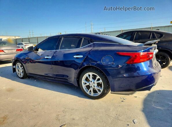 1N4AA6AP0GC375966 2016 NISSAN MAXIMA Blue Հետևի ձախ