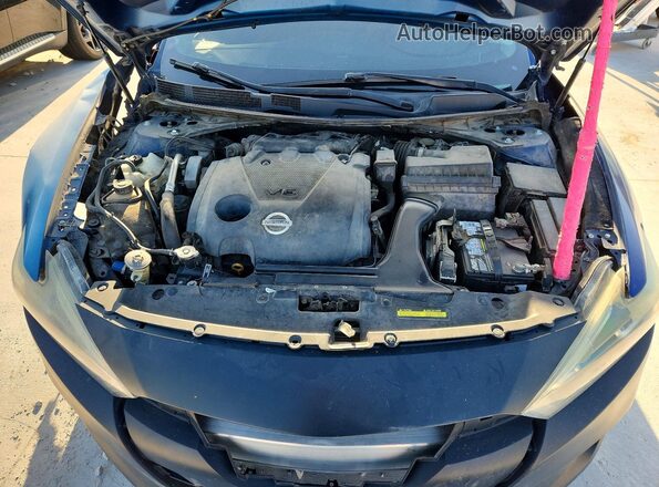 1N4AA6AP0GC375966 2016 NISSAN MAXIMA Blue Սալոնի հետևի տեսք