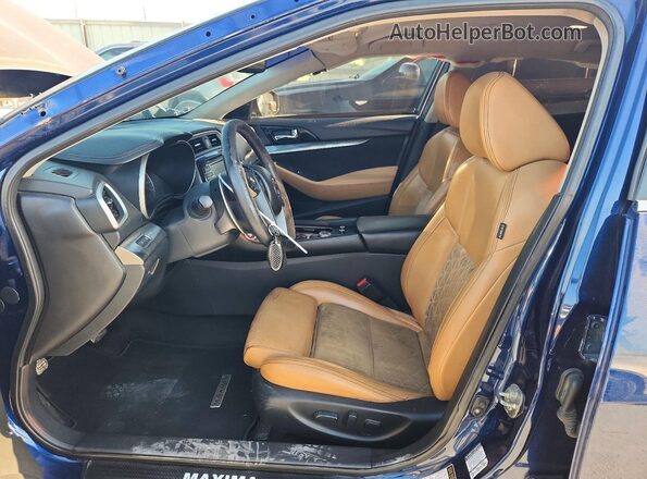 1N4AA6AP0GC375966 2016 NISSAN MAXIMA Blue Սալոնի դիմացի տեսք