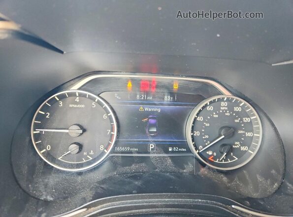1N4AA6AP0GC375966 2016 NISSAN MAXIMA Blue Սարքավորումների վահանակի տեսք