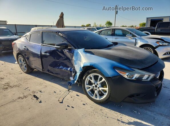 1N4AA6AP0GC375966 2016 NISSAN MAXIMA Blue Առջևի աջ