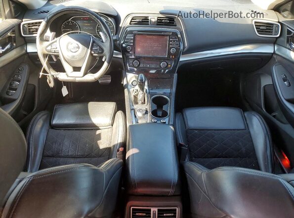 1N4AA6AP0GC408853 2016 NISSAN MAXIMA Black წინა პანელის ხედი