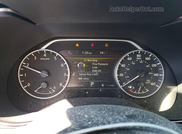 1N4AA6AP0GC408853 2016 NISSAN MAXIMA Black ხელსაწყოთა პანელის ხედი