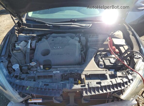 1N4AA6AP0GC408853 2016 NISSAN MAXIMA Black უკანა სალონის ხედი